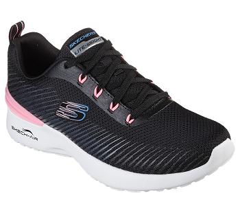 Black / Pink Skechers Skech-Air Dynamight - Luminosity | 38230_USA