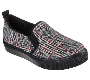 Black / Red Skechers Poppy - Herri | 2538C_USA