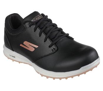Black / Rose Gold Skechers GO GOLF Elite 4 Hyper | 3430A_USA