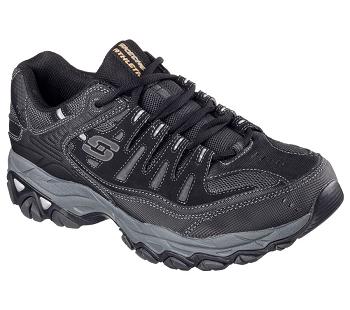 Black Skechers After Burn - Memory Fit | 39640_USA