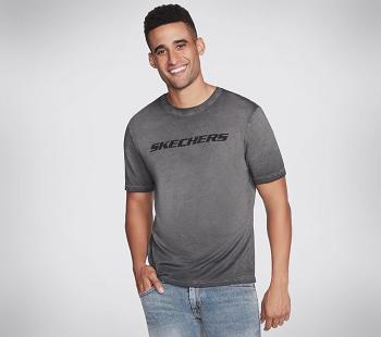 Black Skechers Apparel Breakers Crew | 3212L_USA