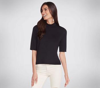Black Skechers Apparel Moment | 4184A_USA