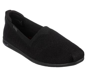 Black Skechers Arch Fit BOBS Plush | 5154L_USA