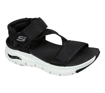 Black Skechers Arch Fit - Casual Retro | 5230W_USA