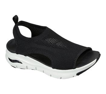 Black Skechers Arch Fit - City Catch | 5405D_USA