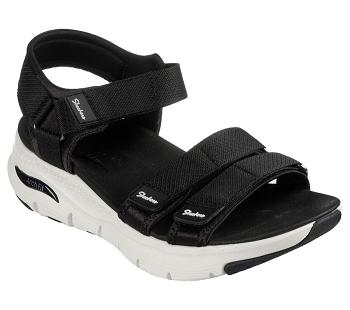 Black Skechers Arch Fit - Fresh Bloom | 5251Q_USA