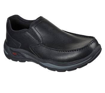 Black Skechers Arch Fit - Hust | 2043B_USA