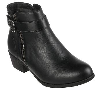 Black Skechers Arch Fit Lasso - Fancy Modern | 2027Q_USA