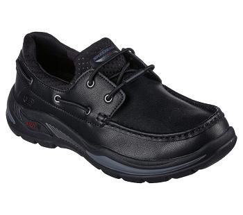 Black Skechers Arch Fit Motley - Hosco | 79310_USA