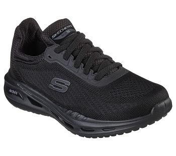 Black Skechers Arch Fit Orvan - Trayver | 1818A_USA