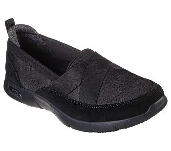 Black Skechers Arch Fit Refine - Oceanic | 6249X_USA