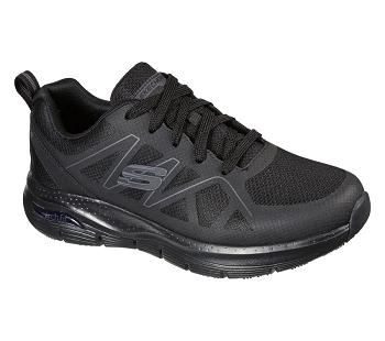 Black Skechers Arch Fit SR - Axtell | 7536B_USA