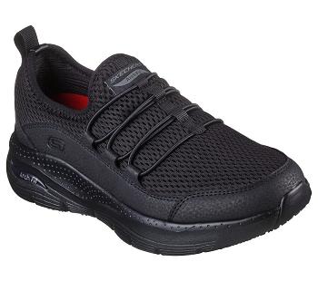 Black Skechers Arch Fit SR - Jitsy | 3846A_USA
