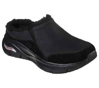 Black Skechers Arch Fit Smooth | 3154L_USA