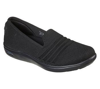 Black Skechers Arch Fit Uplift - Cutting Edge | 4263Q_USA