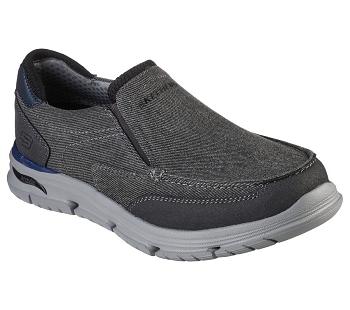 Black Skechers Arch Fit Vortell - Rothler | 1918R_USA