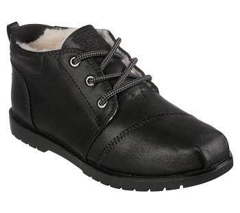 Black Skechers BOBS Chill Lugs - Snuggle Life | 7638R_USA