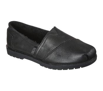 Black Skechers BOBS Chill Lugs - Urban Spell | 6504W_USA