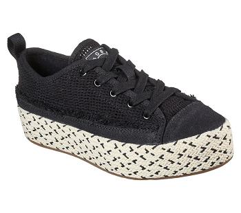 Black Skechers BOBS Sesame - Cute Height | 1013Q_USA