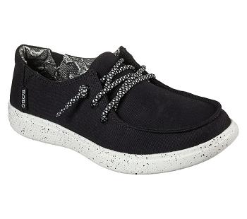 Black Skechers BOBS Skipper - Tide Pool | 6554K_USA
