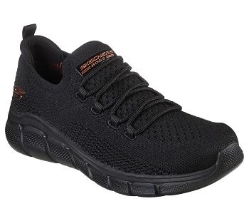 Black Skechers BOBS Sport B Flex - Color Connect | 66090_USA