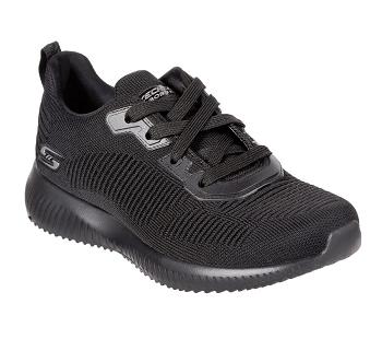 Black Skechers BOBS Sport Squad - Tough Talk | 6659P_USA