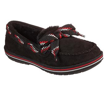 Black Skechers BOBS Too Cozy - Winter's End | 62538_USA