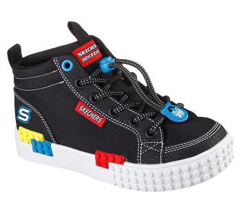 Black Skechers Brick Kicks: Kool Bricks | 75513_USA