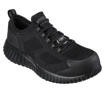 Black Skechers Cicades - Rhettle ESD Comp Toe | 4211Q_USA