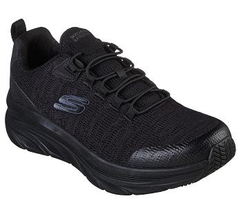 Black Skechers D'Lux Walker SR - Luxir | 7561G_USA