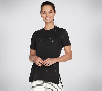 Black Skechers Diamond Status Burnout Tunic | 4684W_USA