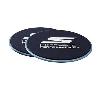 Black Skechers Fitness Glide Discs Set | 1187D_USA