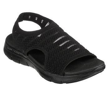 Black Skechers Flex Appeal 2.5 - Boldest | 46678_USA