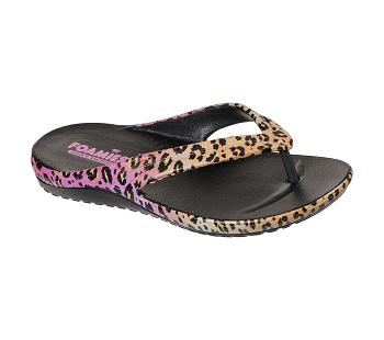 Black Skechers Foamies: Bay Breeze - Wild Kitten | 4342A_USA