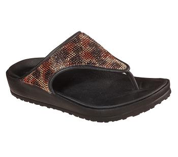 Black Skechers Foamies: Cali Breeze 2.0 - Uproar | 4117X_USA