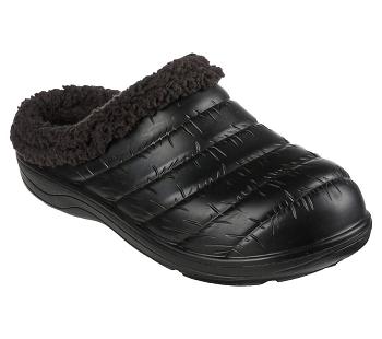 Black Skechers Foamies: Cozy Camper Lined - Cozy Adventure | 72330_USA