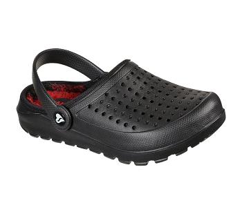 Black Skechers Foamies: Footsteps | 1321G_USA