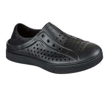 Black Skechers Foamies: Vista - Cal Dreaming | 2421P_USA