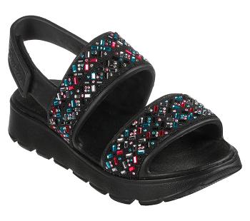 Black Skechers Footsteps - Lil Glam Party | 4870L_USA