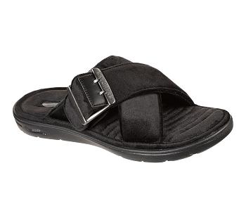 Black Skechers GO Lounge: Arch Fit Lounge - Lovely | 5801P_USA