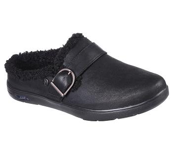 Black Skechers GO Lounge: Arch Fit Lounge - Laid Back | 5953Q_USA