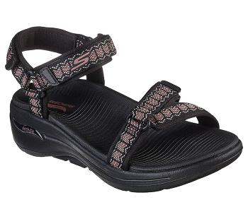 Black Skechers GO WALK Arch Fit - Affinity | 5301D_USA
