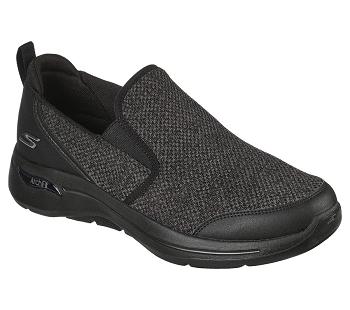 Black Skechers GO WALK Arch Fit - Goodman | 7762L_USA