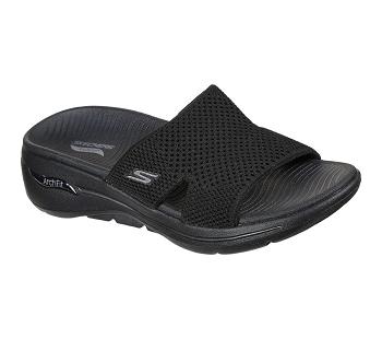 Black Skechers GO WALK Arch Fit - Worthy | 5403G_USA