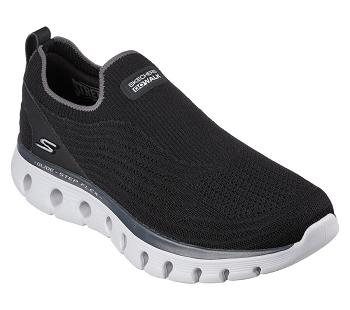 Black Skechers GO WALK Glide-Step Flex | 7737B_USA