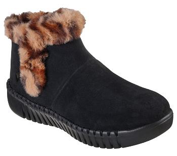 Black Skechers GO WALK Smart - Purr-Fection | 1891E_USA