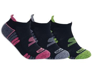Black Skechers GOdri Heathered Performance - 3 Pack | 3109B_USA