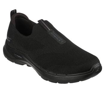 Black Skechers GOwalk 6 | 8014L_USA