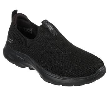 Black Skechers GOwalk 6 - Ocean Crystal | 7419X_USA