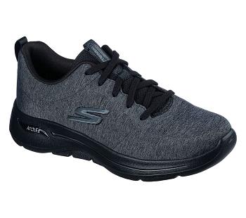 Black Skechers GOwalk Arch Fit - Moon Shadows | 66485_USA